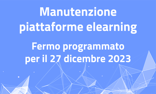 Manutenzione piattaforme elearning 