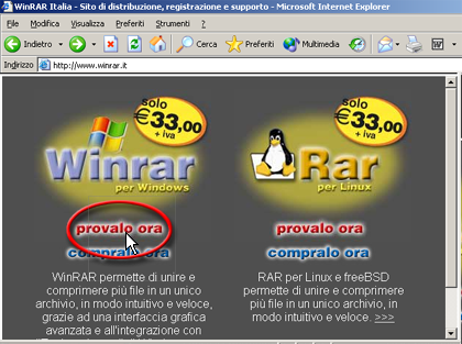 home page winrar
