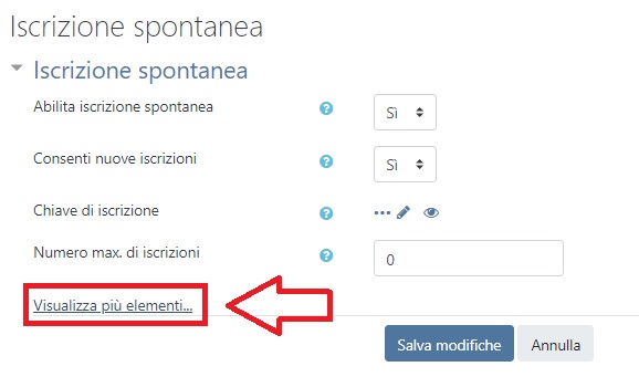 visualizza più elementi